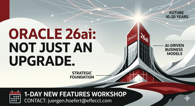 Oracle Database 26ai New Features Workshop